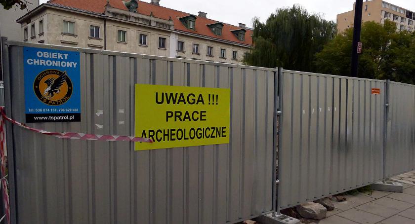 Prace archeologiczne?