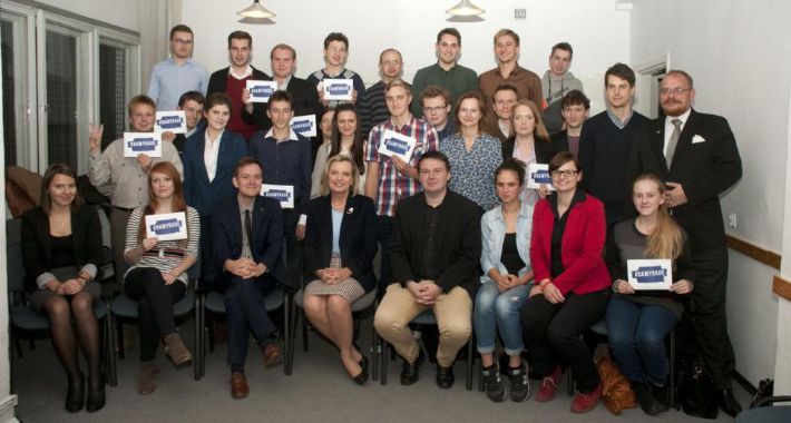 Anna Maria Anders na spotkaniu Forum Młodych PiS