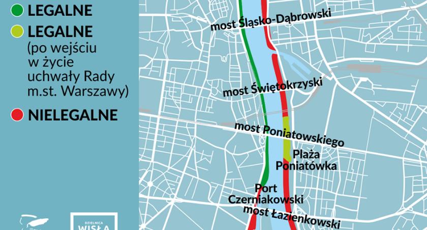 Gdzie nad Wisłą można pić piwo? [MAPA]