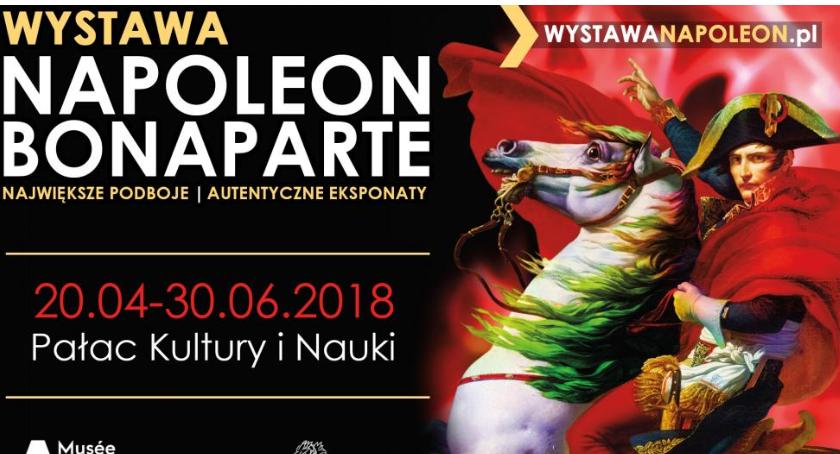 Końcówka wystawy Napoleon Bonaparte w Pałacu Kultury 