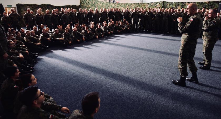 Spotkanie żołnierzy z Szefem Sztabu Generalnego 