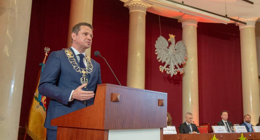 Zaprzysiężenie nowego Prezydenta m. st. Warszawy 