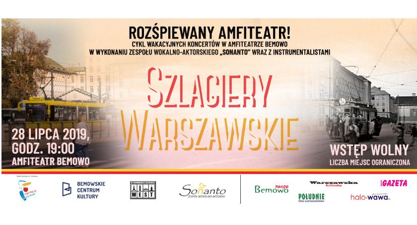 Cykl wakacyjnych koncertów w amfiteatrze Bemowo - wstęp wolny!