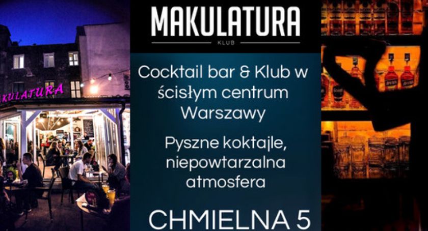Oto Twój plan na piątek -  impreza w klubie Makulatura!