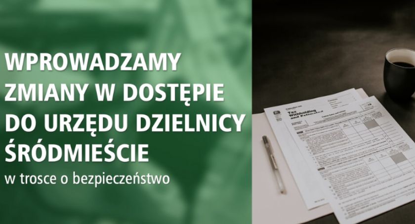 Koronawirus: ważny komunikat dla Mieszkańców Śródmieścia