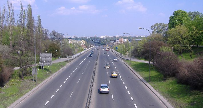 Trasa Łazienkowska zamknięta