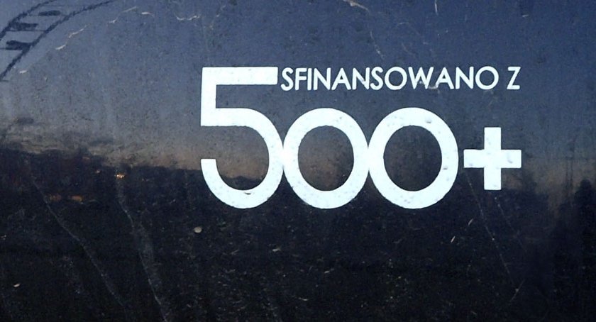Co sfinansowano z programu 500 plus?