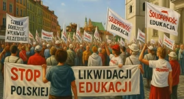 Nauczyciele wyszli na ulice. Wielki protest w Warsza…