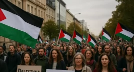 Marsz dla Palestyny przejdzie przez Warszawę. Organi…