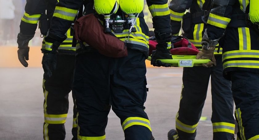 Szybka akcja strażaków na ul. Hirszfelda