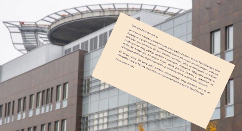 Szpital Południowy powinien mieć lepszą bazę informacji