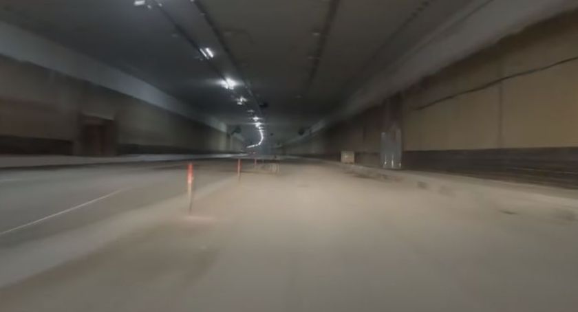 W tunelu POW pod Ursynowem nie działa wentylacja