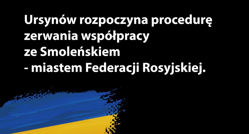Czy to się uda? Ursynów zerwie współpracę ze Smoleńskiem? 
