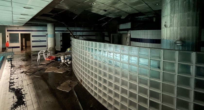 Basen Aqua Spa Kabaty po pożarze. Właściciele proszą o pomoc [ZBIÓRKA]