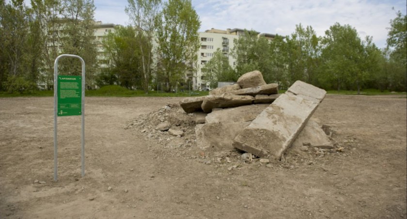 Sterta gruzu niedaleko parku im. Cichociemnych Spadochroniarzy AK nowym pomnikiem [ZDJĘCIA]