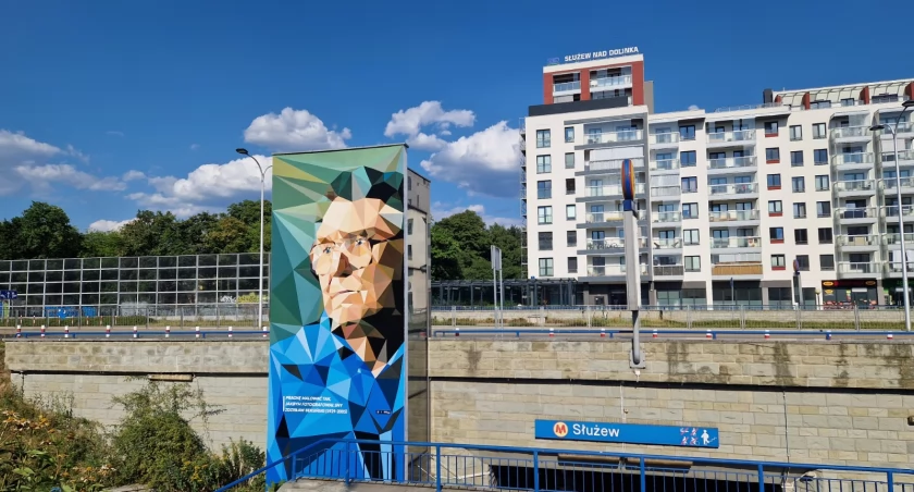 Odsłonięcie muralu pamięci Zdzisława Beksińskiego