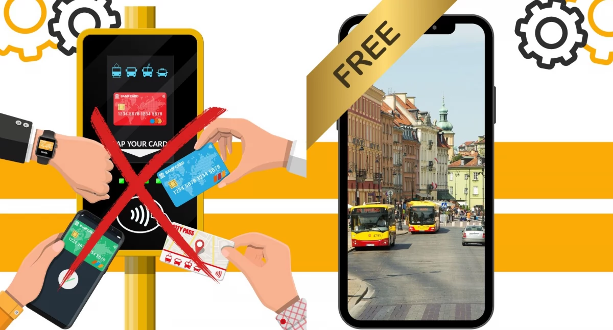 Bezpłatne przejazdy autobusami, tramwajami i metrem w Warszawie!