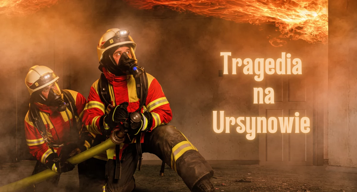 Tragiczny pożar na Ursynowie – jedna ofiara śmiertelna, pożar przy ulicy Strzeleckiego