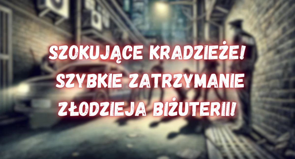 Zatrzymanie Złodzieja Biżuterii w Warszawie - Skuteczna Akcja Policji - Sprawdź Szczegóły