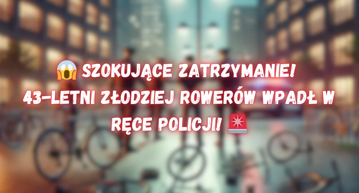 Rozpracowanie złodziejskiego procederu kradzieży rowerów
