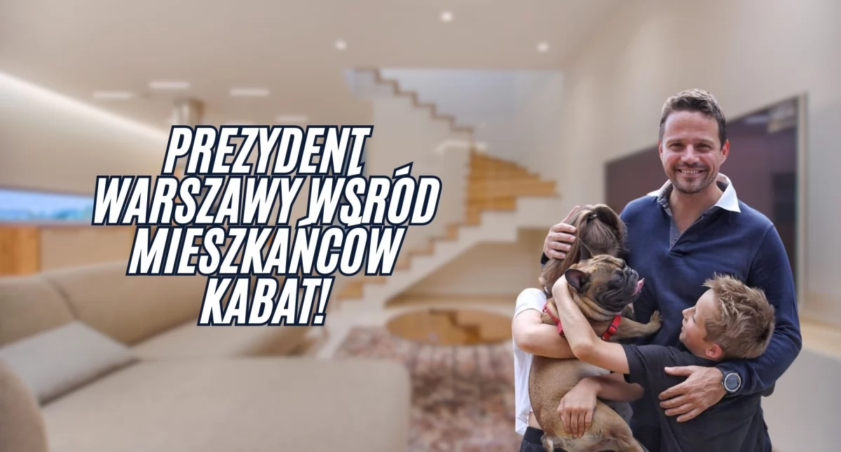 Prezydent Warszawy mieszkający na Ursynowie. Zobacz, jak żyje na co dzień!
