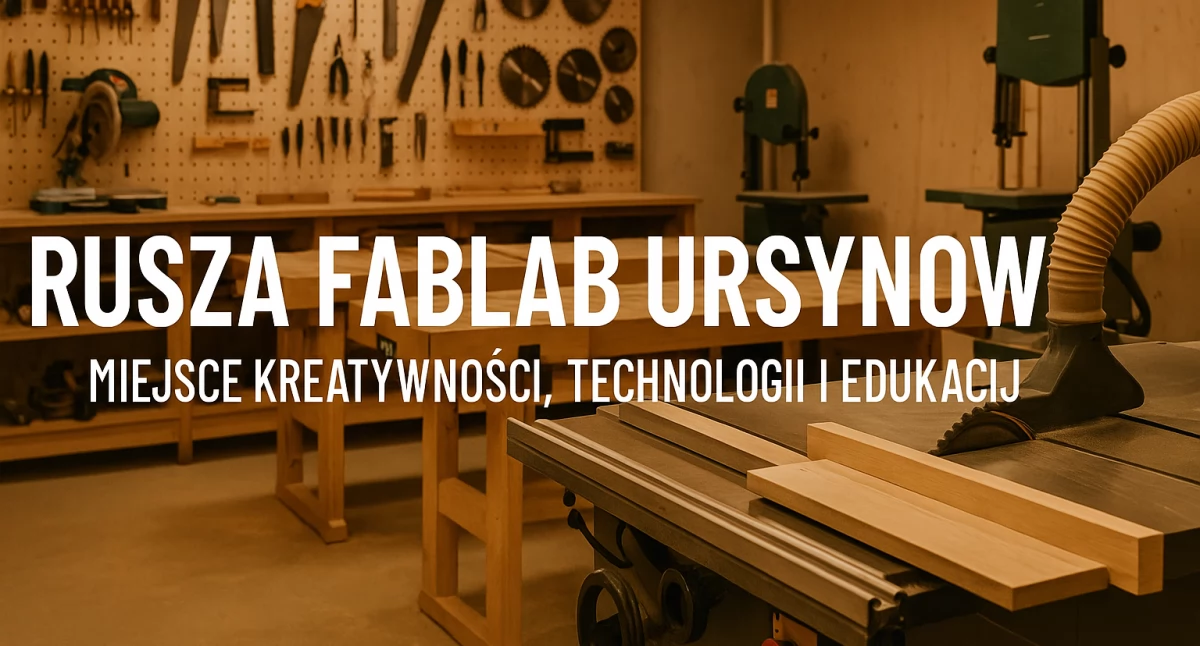 FabLab Ursynów – nowe centrum kreatywności, technologii i edukacji w Warszawie