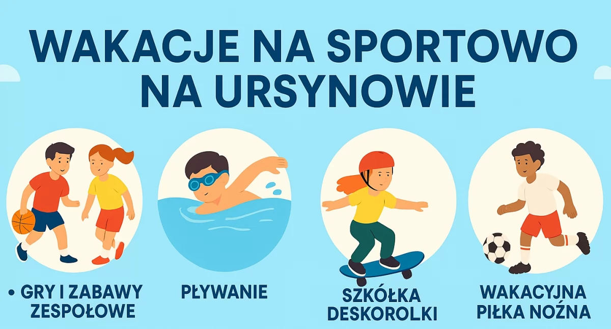 Wakacje na sportowo na Ursynowie - co, gdzie, kiedy? 