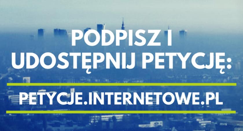 Filtry spalin z obwodnicy [PETYCJA]