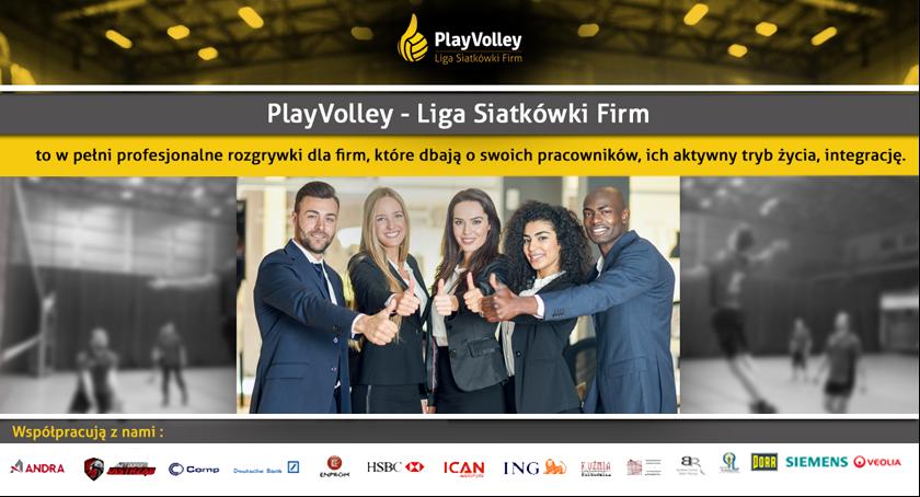 Jesienna edycja Ligi Siatkówki Firm - PlayVolley
