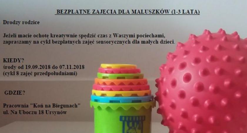 Nie płacisz a się opłaca, sensoryczne zajęcia dla dzieci (1-3 lata) 