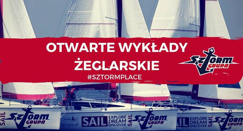 Kolejne z cyklu, otwarte wykłady żeglarskie #SZTORMPLACE