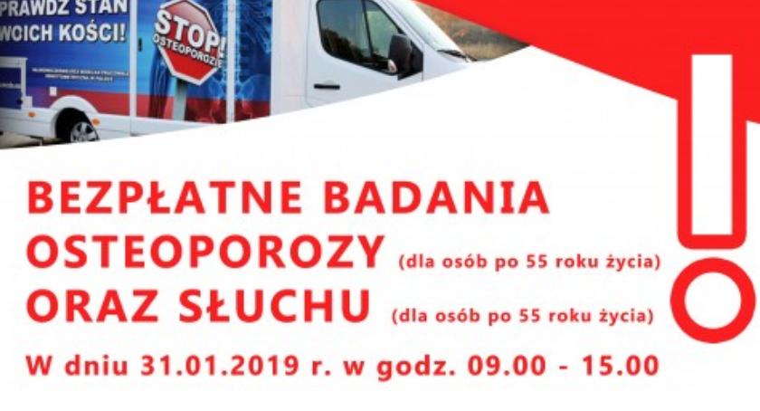 Darmowe badania osteoporozy oraz słuchu 