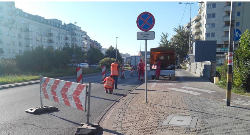 Ostatni etap remontu ścieżki rowerowej w al. KEN