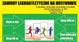 Zawody Lekkoatletyczne na Ursynowie
