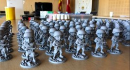 Warsztaty malowania figurek Powstańców Warszawskich