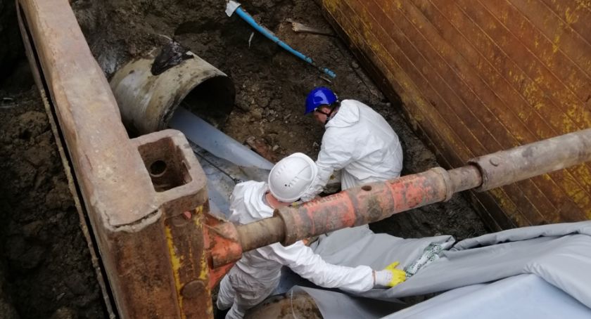 Trwa modernizacja przepompowni przy Wale Miedzeszyńskim przy Bronowskiej