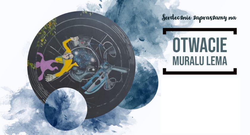 Wawer: otwarcie muralu inspirowanego twórczością Stanisława Lema