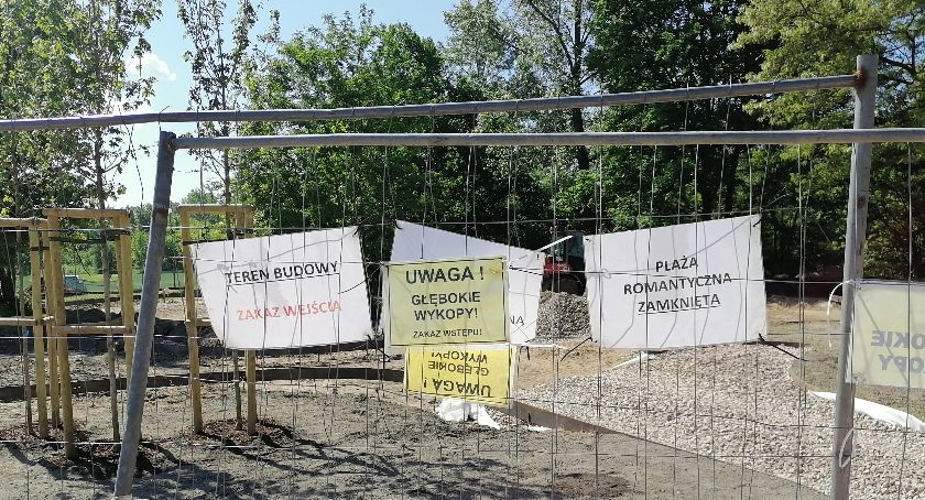 Modernizacja Plaży Romantycznej w Wawrze. Kiedy otwarcie? [ZDJĘCIA]