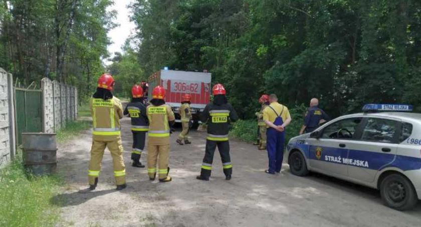 Mieszkańcy zauważyli podejrzany object przy Nachyłkowej. Wezwano służby