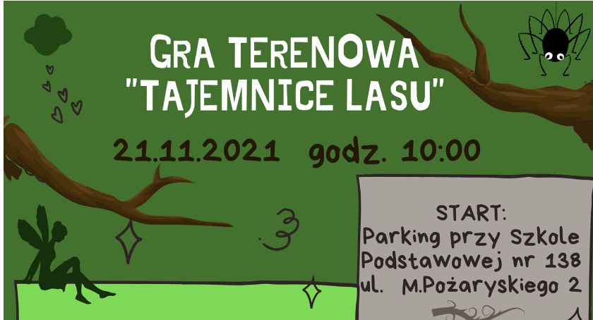 Gra terenowa Tajemnice Lasu już w najbliższą niedzielę!