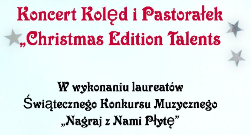 Christmas Edition Talents - Zimowy koncert w Międzylesiu