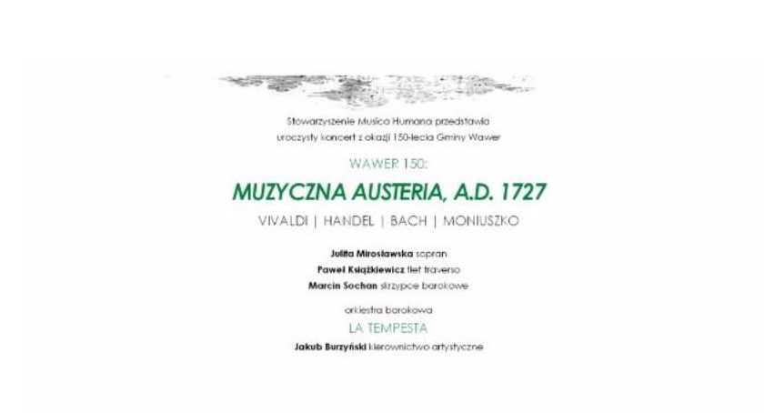 Koncert z okazji 150 – lecia Gminy Wawer