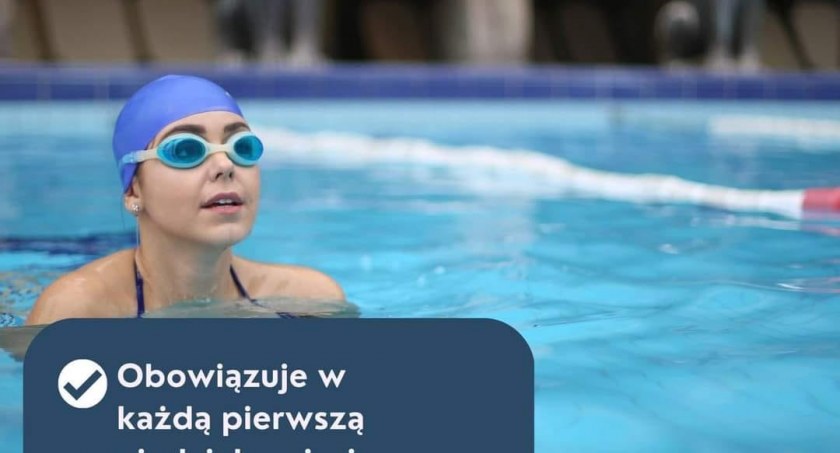 Darmowe pływanie na pływalni Anin