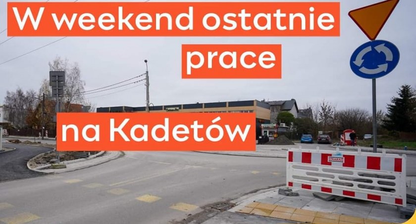 Remont na Kadetów, utrudnienia w ruchu