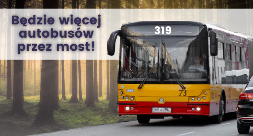 Autobusy linii 319 będą jeździły częściej!