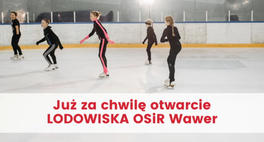Czas na otwarcie lodowiska OSiR Wawer!