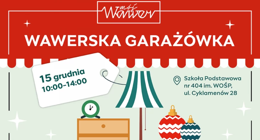 Przedświąteczna wawerska garażówka już 15 grudnia!