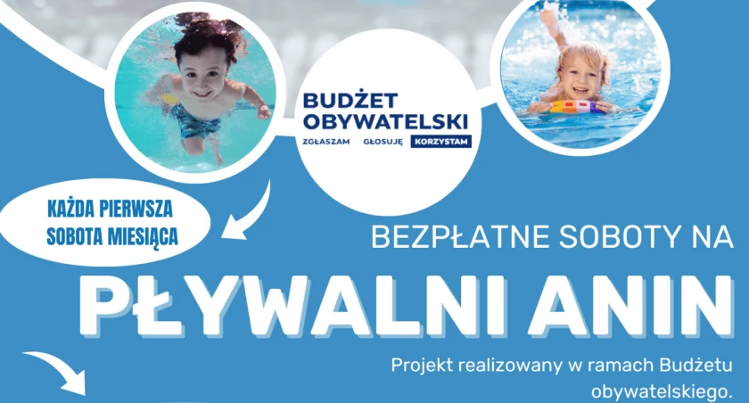 Już od stycznia bezpłatnie popływacie na OSiR Wawer Anin