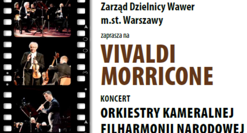 „Vivaldi, Morricone” – koncert muzyki filmowej.