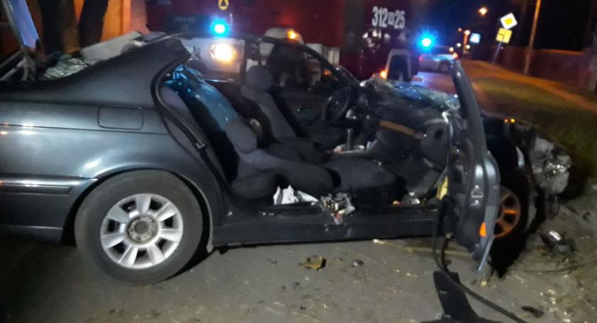Wypadek na Zagórzańskiej [ZDJĘCIA]